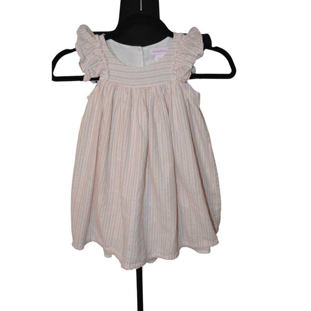 Tommy Bahama Ruffled Lined Dress Size 5T
